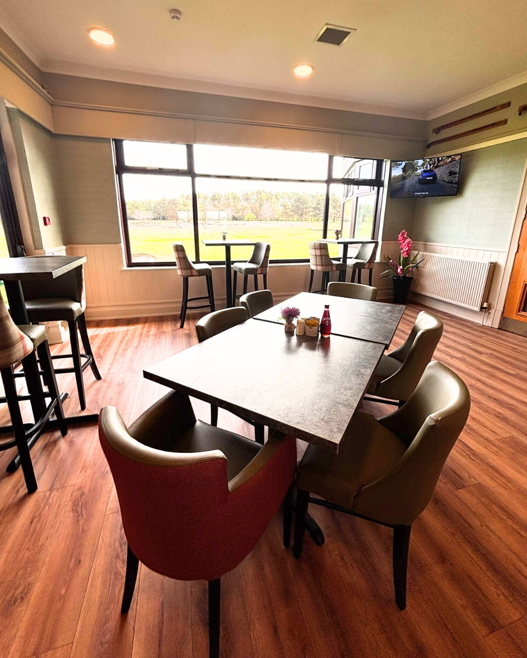 Interior of clubhouse